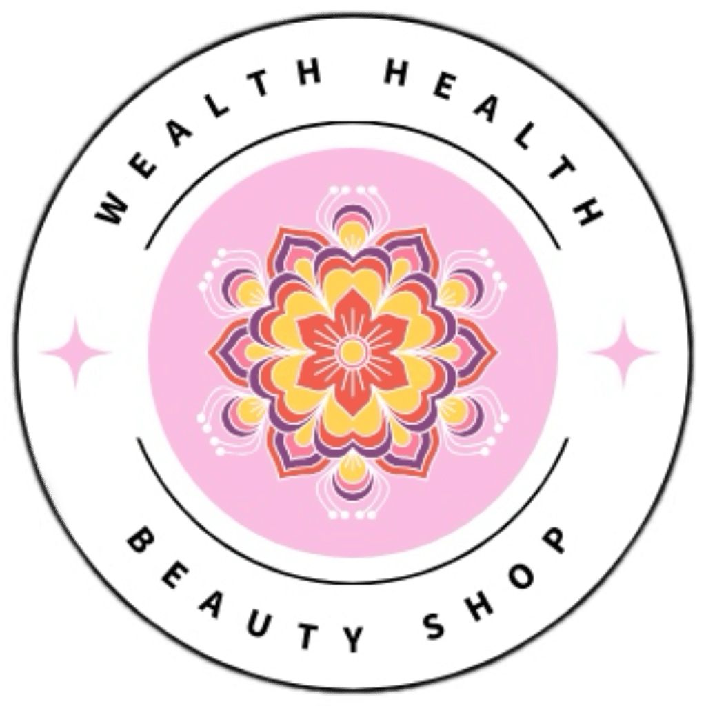 Wealth Health Beauty Shop by Iris J Hill-Baker Round Logo