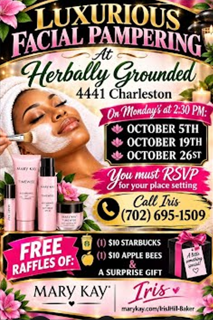 luxurious facial pampering at herbally grounded